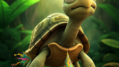 diarrhea of a cgi turtle cartoons
